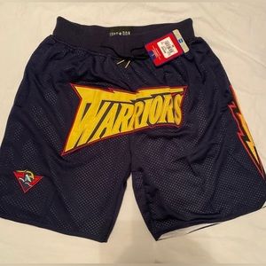 Golden State Warriors Just Don Shorts